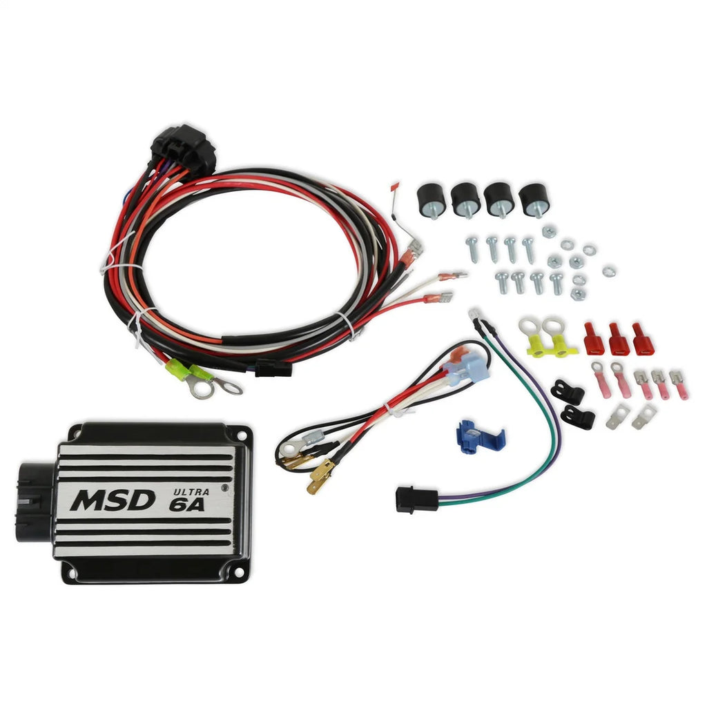 MSD MSD Ultra 6A Ignition Control - Black 62023 - Side View