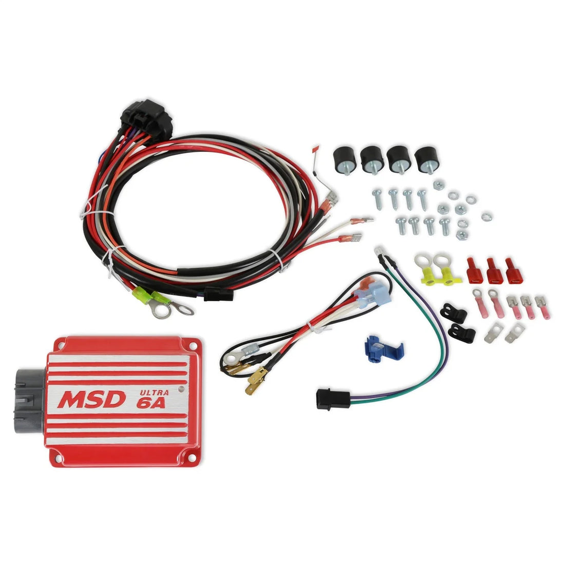 MSD MSD Ultra 6A Ignition Control - Red 6202 - Side View