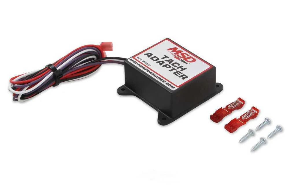 MSD Magnetic Trigger Installations or Current Triggered Tachometers 8920 - Back View