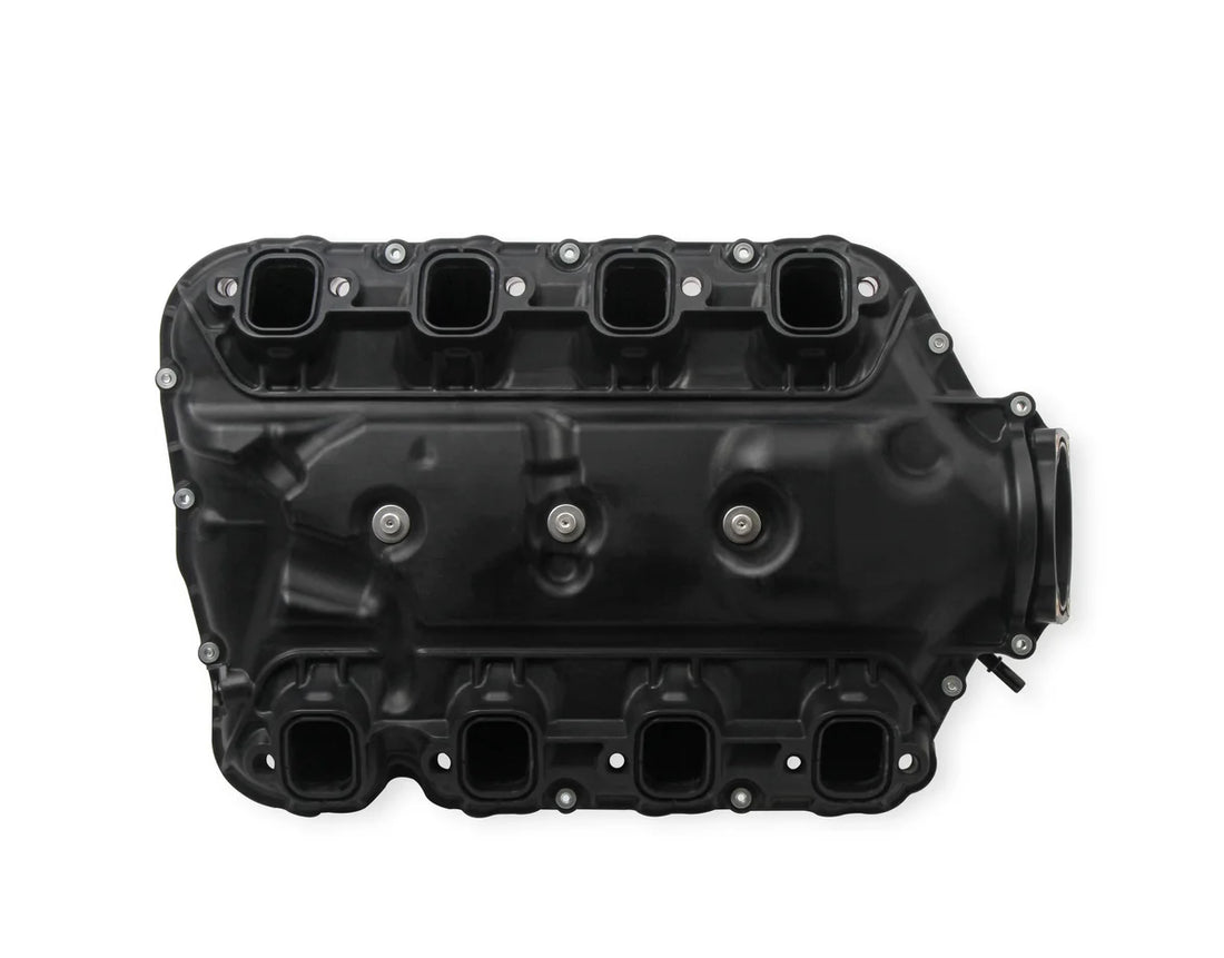 MSD Performance Polymer Intake Manifold fits Gm Gen-v LT Engines - Back View