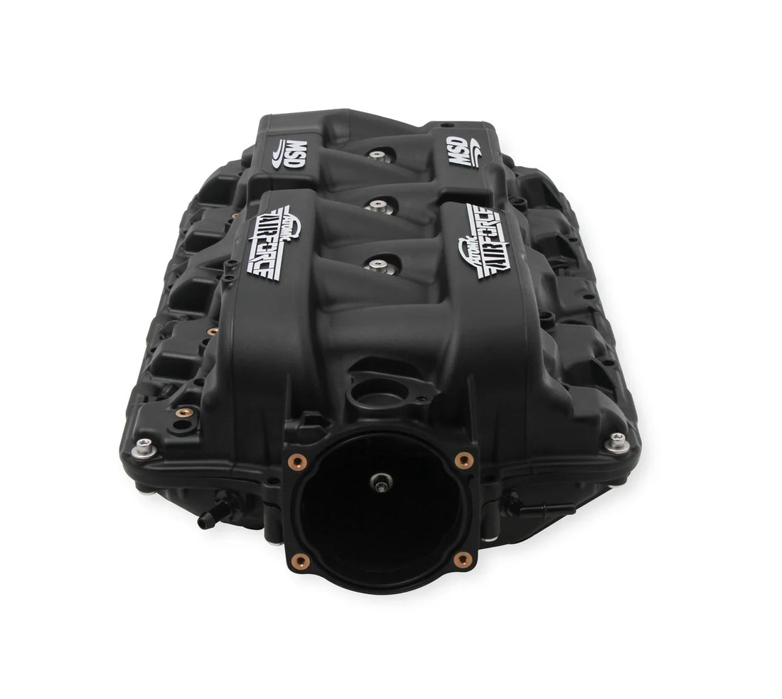 MSD Performance Polymer Intake Manifold fits Gm LS1 / LS2 / LS6 Engines - Back View