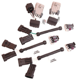 MSD Plug-and-play harness to the factory wiring. 8886