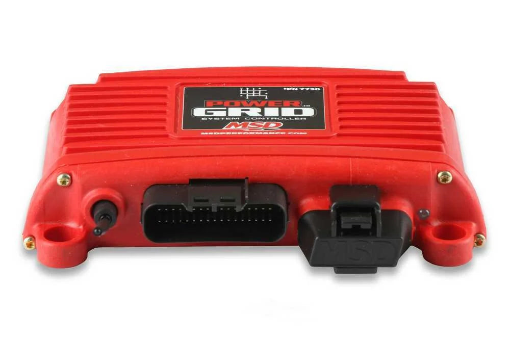 MSD Power Grid System - Controller Only - Red 7730 - Side View