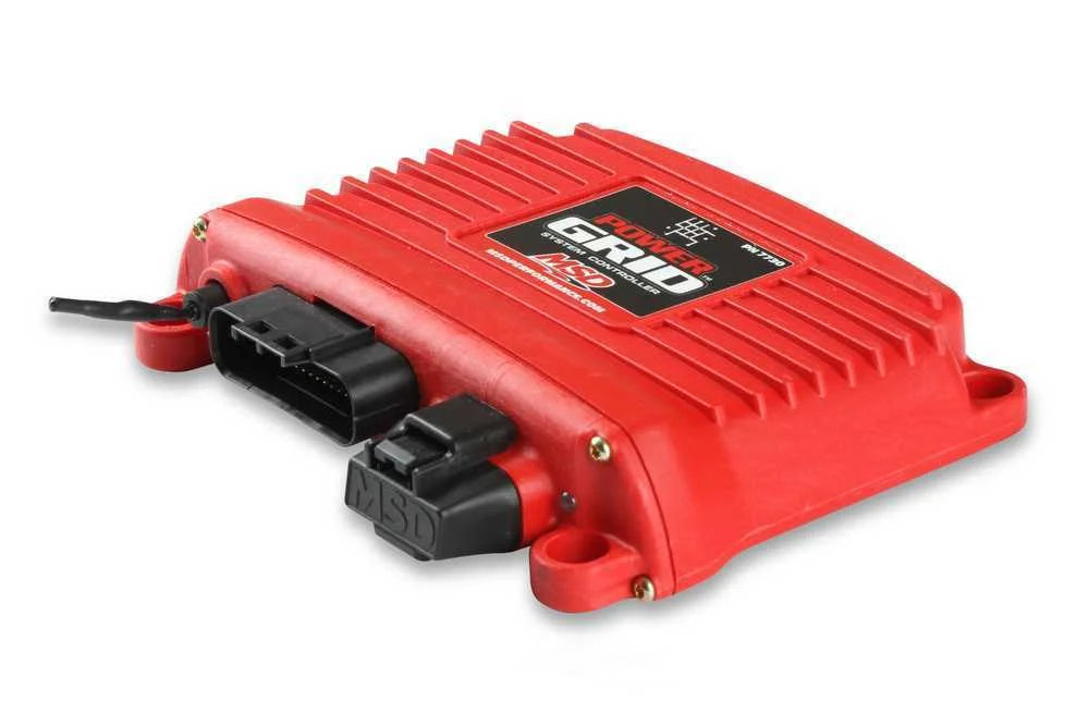 MSD Power Grid System - Controller Only - Red 7730 - Back View