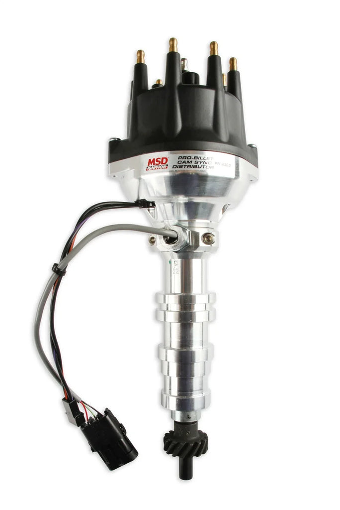MSD Pro-Billet Cam Sync Distributor, Ford FE, Steel gear 2363 - Additional View 9