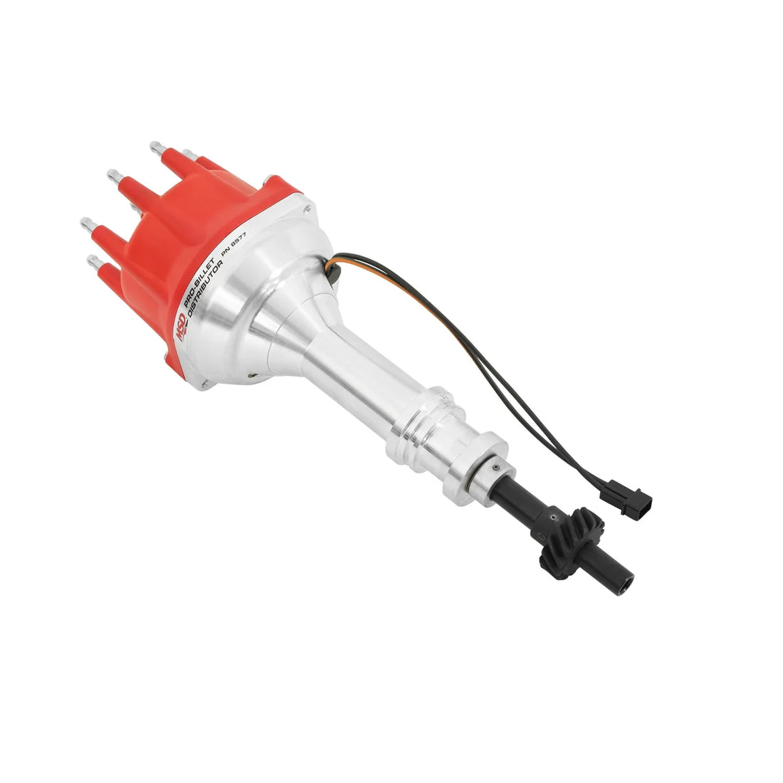 MSD Pro Billet Distributor fits 1972-1983 1992-1997 Ford 351c-460 / Bronco / Custom 500 / E-100 Econoline / E-150 Econolin...