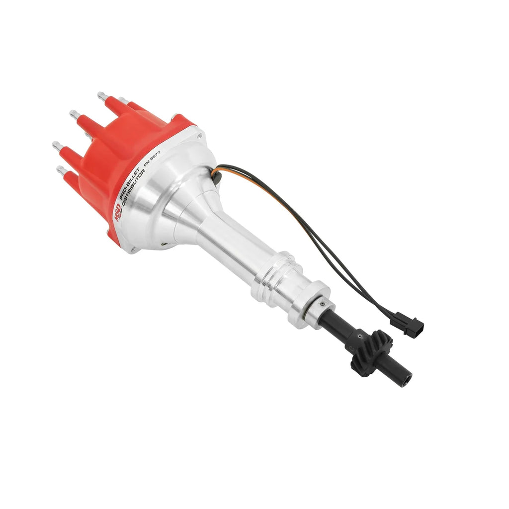 MSD Pro Billet Distributor fits 1972-1983 1992-1997 Ford 351c-460 / Bronco / Custom 500 / E-100 Econoline / E-150 Econolin...