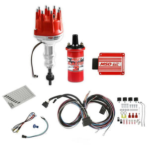 MSD Pro-Billet Ignition Bundle 85791K fits 1962-2001 Ford / Lincoln / Mercury - Main Product View