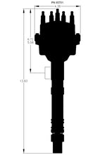 Load image into Gallery viewer, MSD Pro-Billet Small Diameter Chevy Distributor 85701 - Side View
