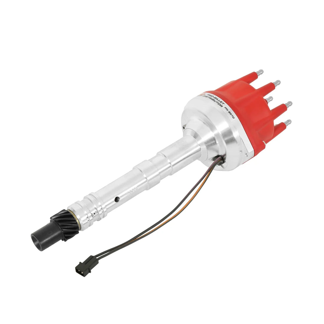 MSD Pro-Billet Small Diameter V8 Distributor fits 1955-2003 Chevrolet / GMC - Back View