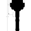 Load image into Gallery viewer, MSD Pro-Billet Small Diameter V8 Distributor fits 1955-2003 Chevrolet / GMC - Additional View 6