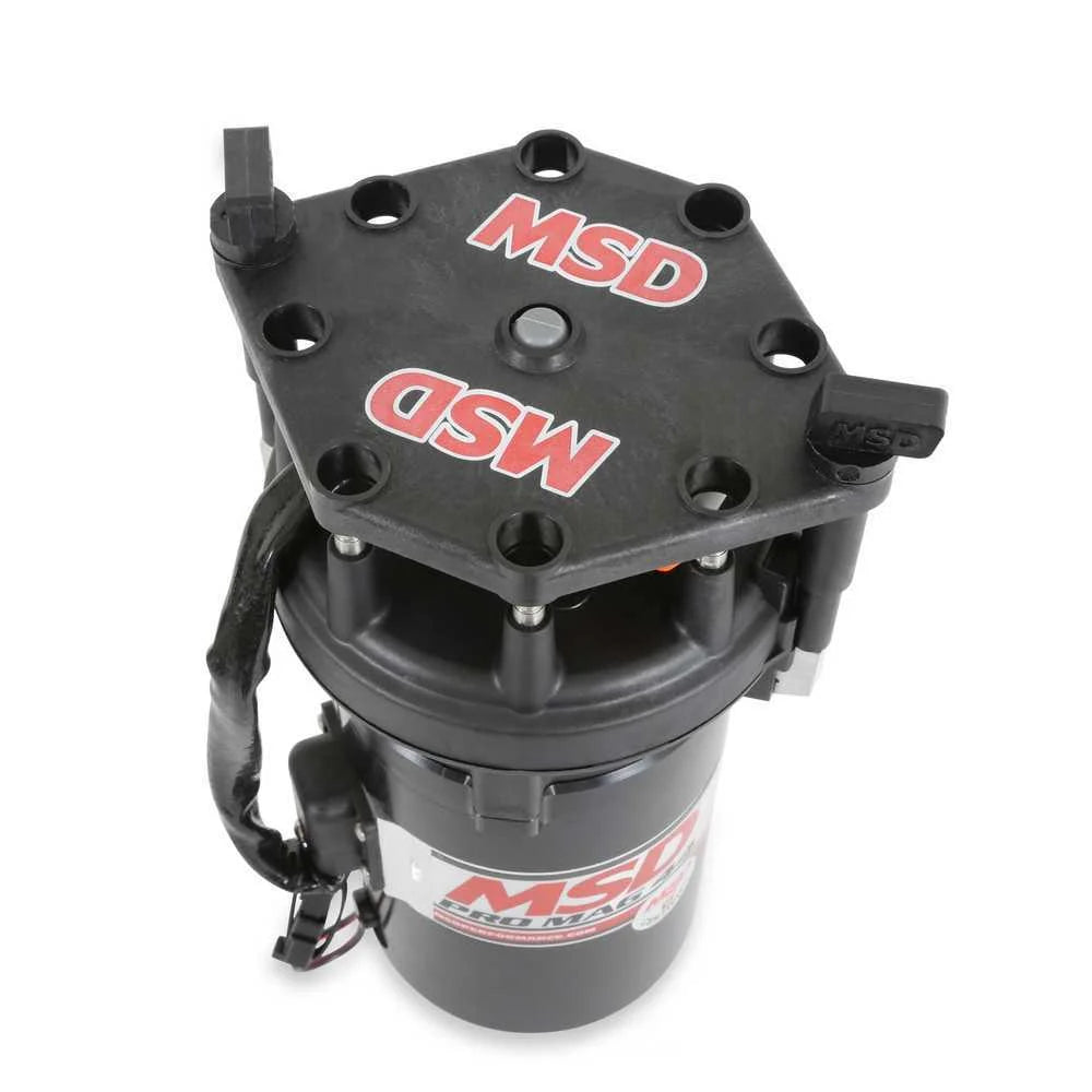 MSD Pro Mag 44 Amp Generator, CCW Rotation, Black, Band Clamp 81403 - Additional View 5