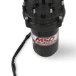 Load image into Gallery viewer, MSD Pro Mag 44 Amp Generator, CCW Rotation, Black, Pro Cap, Band Clamp 81407 - Side View
