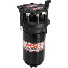 Load image into Gallery viewer, MSD Pro Mag 44 Amp Generator, CW Rotation, Black, Standard Cap, Band Clamp 81303