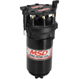 MSD Pro Mag 44 Amp Generator, CW Rotation, Black, Standard Cap, Band Clamp 81303