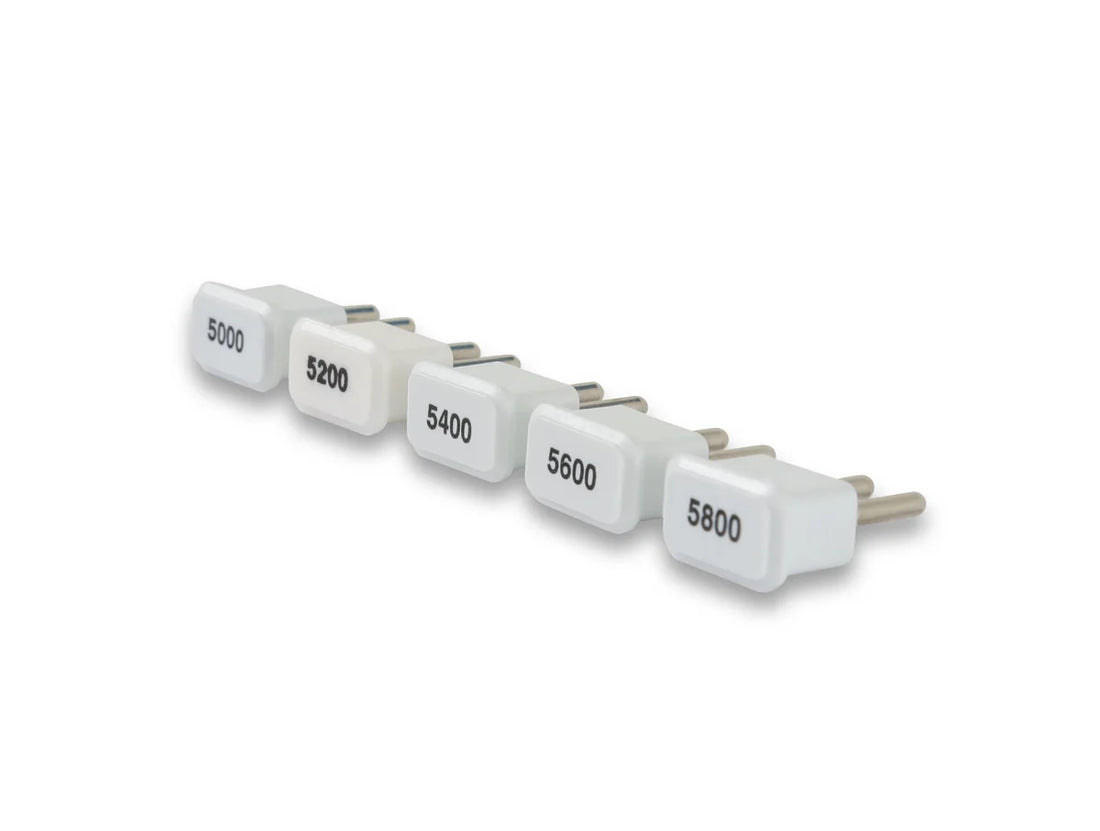 MSD RPM Module Kits Include Five Modules in 200 RPM Increments 8745 - Back View