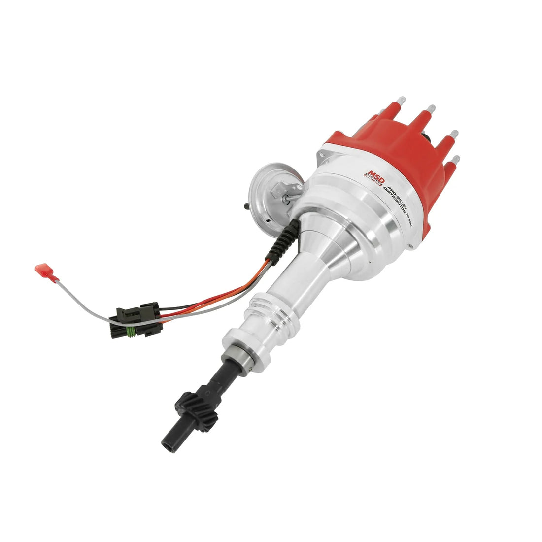 MSD Ready-To-Run Pro-Billet Distributor fits 1975-1986 1991-1997 Ford 351W / Bronco / Custom 500 / E-100 Econoline / E-100...