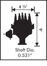 Load image into Gallery viewer, MSD Ready-to-Run Distributor fits 1957-1976 Ford / Mercury Fe - Additional View 6