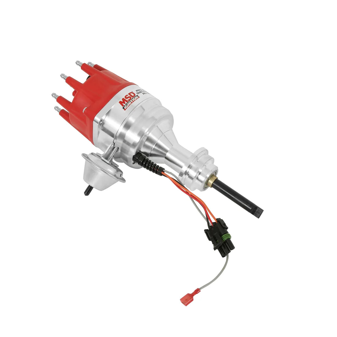 MSD Ready-to-Run Distributor fits 1963 1966-1978 Chrysler 300 / Imperial / New Yorker / Newport / Town & COUNTRY 426-440 - Side Vie...