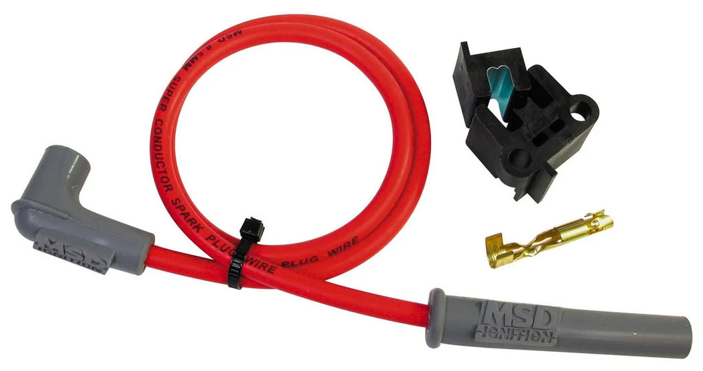 MSD Red Super Conductor 48" long replacement wire.