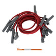 Load image into Gallery viewer, MSD Red jacket fits 1973-1991 Chrysler / Dodge / Plymouth 318-360 Socket boots - Kit Contents