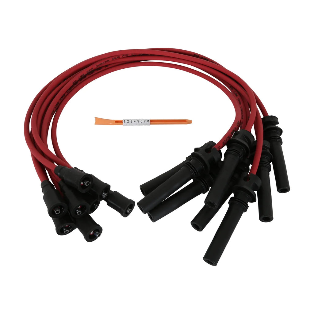 MSD Red jacket fits 2003-2005 Dodge Ram 1500 / Ram 2500 / Ram 3500 5.7L HEMI - Kit Contents