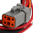 Load image into Gallery viewer, MSD Replacement Harness for PN 7720 8895 - Side View