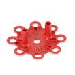 Load image into Gallery viewer, MSD Replacement Pro Cap Red, 3" terminal to terminal diameter - Installation View