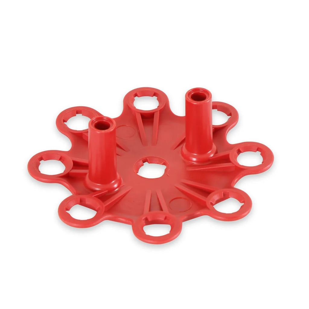 MSD Replacement Pro Cap Red, 3" terminal to terminal diameter - Installation View