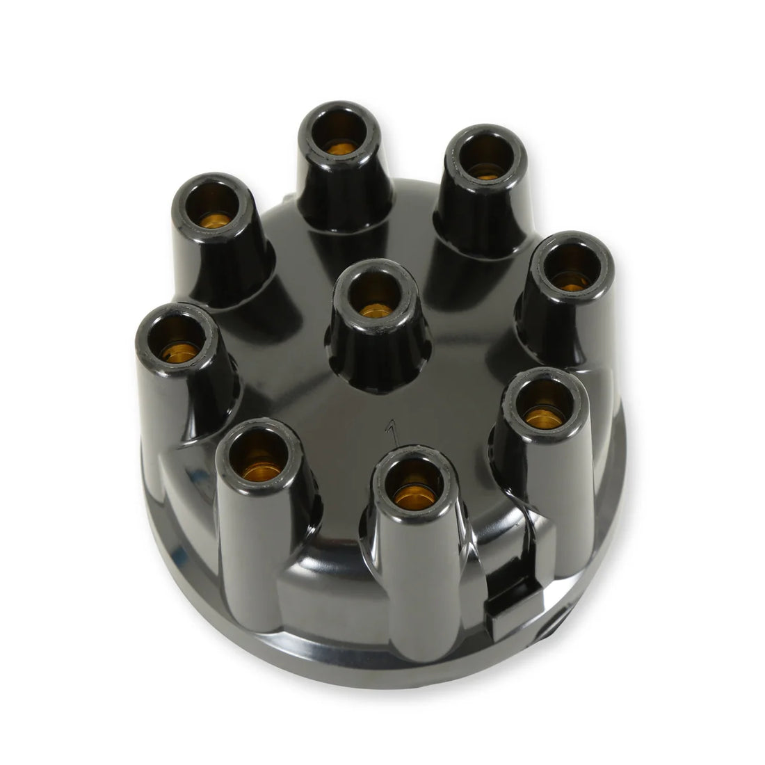 MSD Replacement cap and rotor kit for socket style distributors fits Ford V8 - Side View