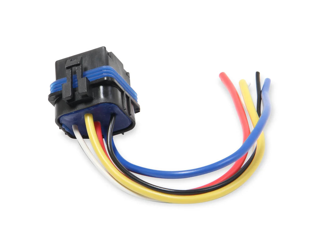 MSD SPST Relay w/Socket Harness - Detail View