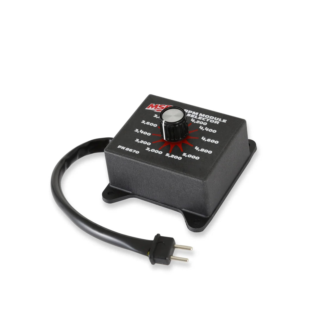 MSD Selector Switch, 3.0K-5.2K - Side View