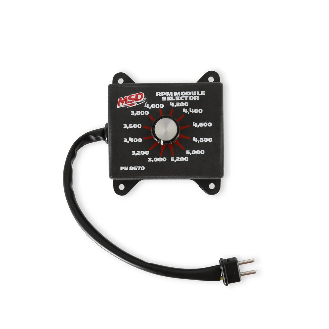 MSD Selector Switch, 3.0K-5.2K - Back View
