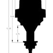 Load image into Gallery viewer, MSD Set the timing curve with a twist of a rotary dial! 8504 - Side View