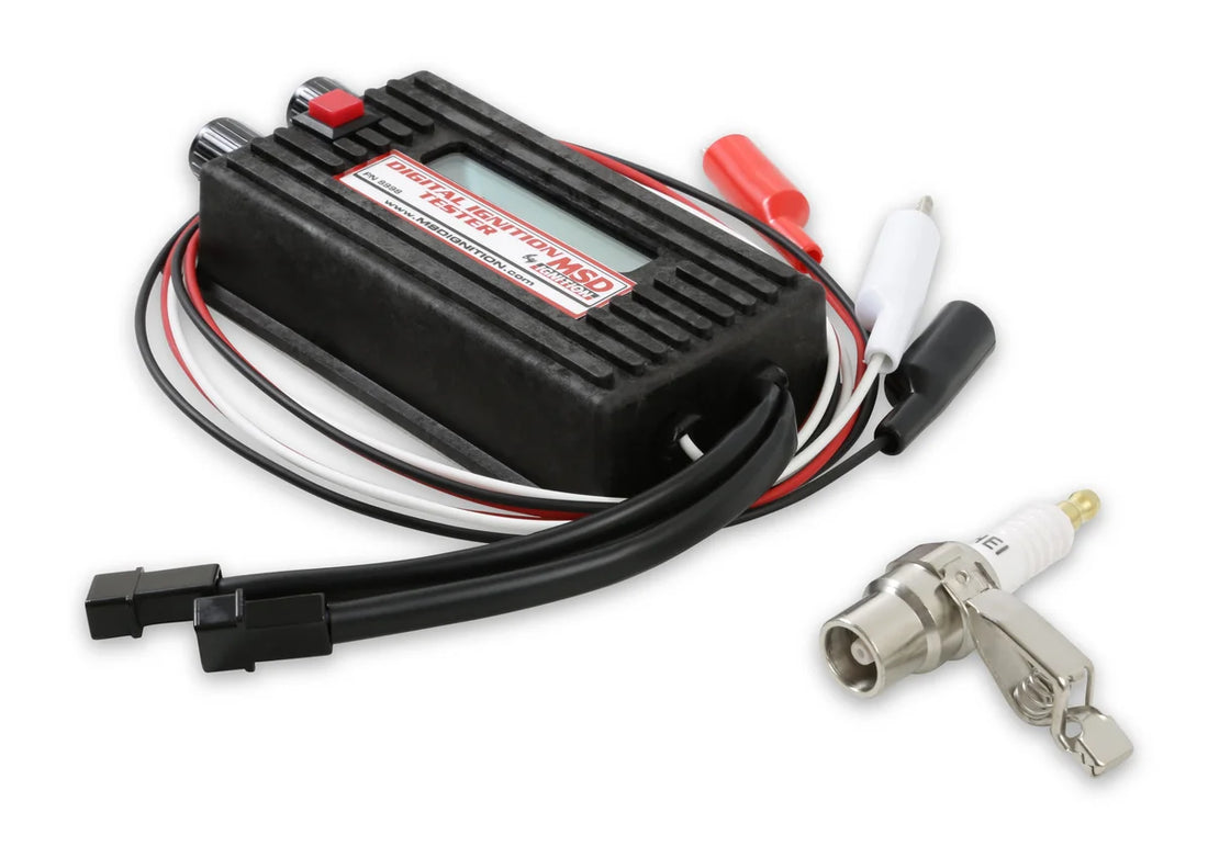 MSD Single Channel Digital Ignition Tester - Back View