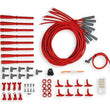 Load image into Gallery viewer, MSD Single Wire Set, Super Conductor 8.5mm Wire Set, Red 31529 fits Hemi - Main Product View