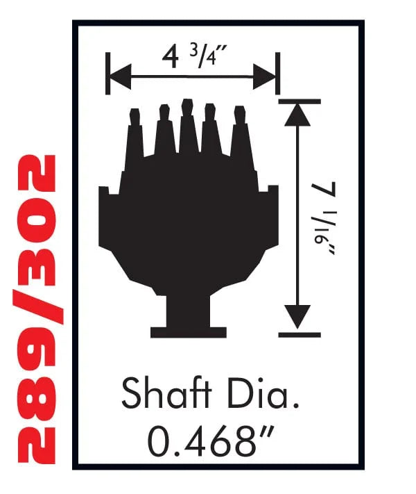 MSD Small Diameter Pro-Billet Distributor fits 1963-1988 1991-1996 Ford / Mercury 302 - Additional View 7