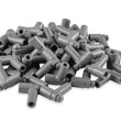 Load image into Gallery viewer, MSD Spark Plug Boots, Straight/Multi-Angle, with MSD Logo Gray Silicone, 50EA - Side View