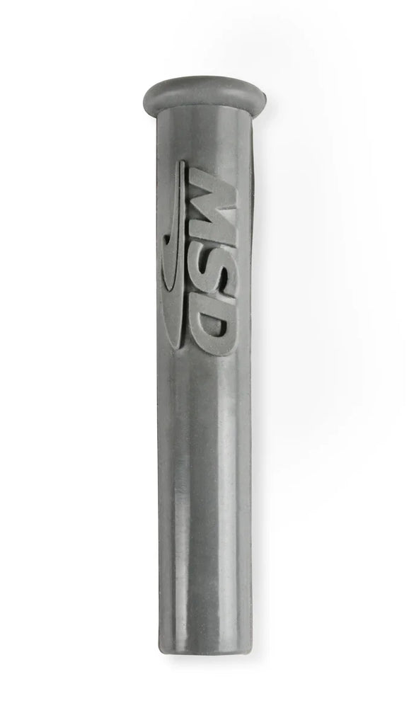 MSD Spark Plug Boots, Straight/Multi-Angle, with MSD Logo Gray Silicone, 50EA - Additional View 8