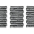 Load image into Gallery viewer, MSD Spark Plug Boots, Straight/Multi-Angle, with MSD Logo Gray Silicone, 50EA - Additional View 5