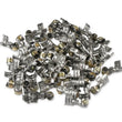 Load image into Gallery viewer, MSD Spark Plug Terminals, 90 Degrees Dual Crimp, Stainless Steel Qty 50 - Main Product View