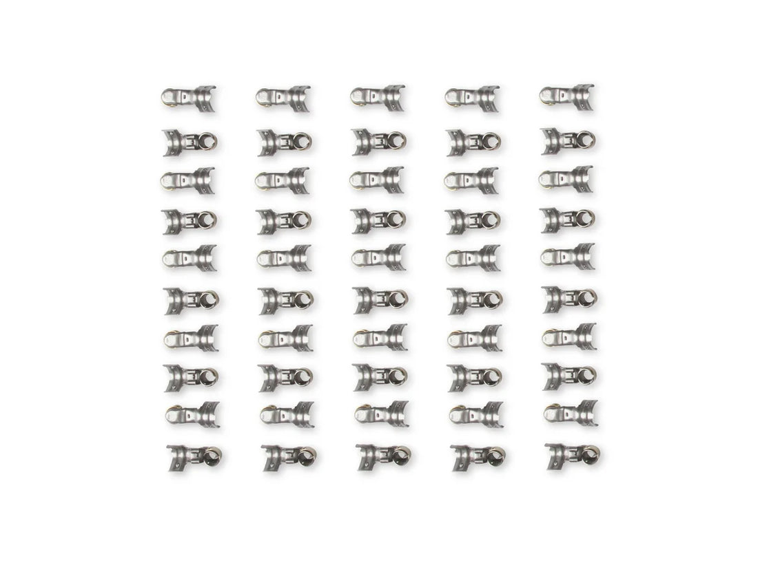 MSD Spark Plug Terminals, Straight Dual Crimp, Multi-Angle, Stainless Steel Qty 50 - Additional View 6