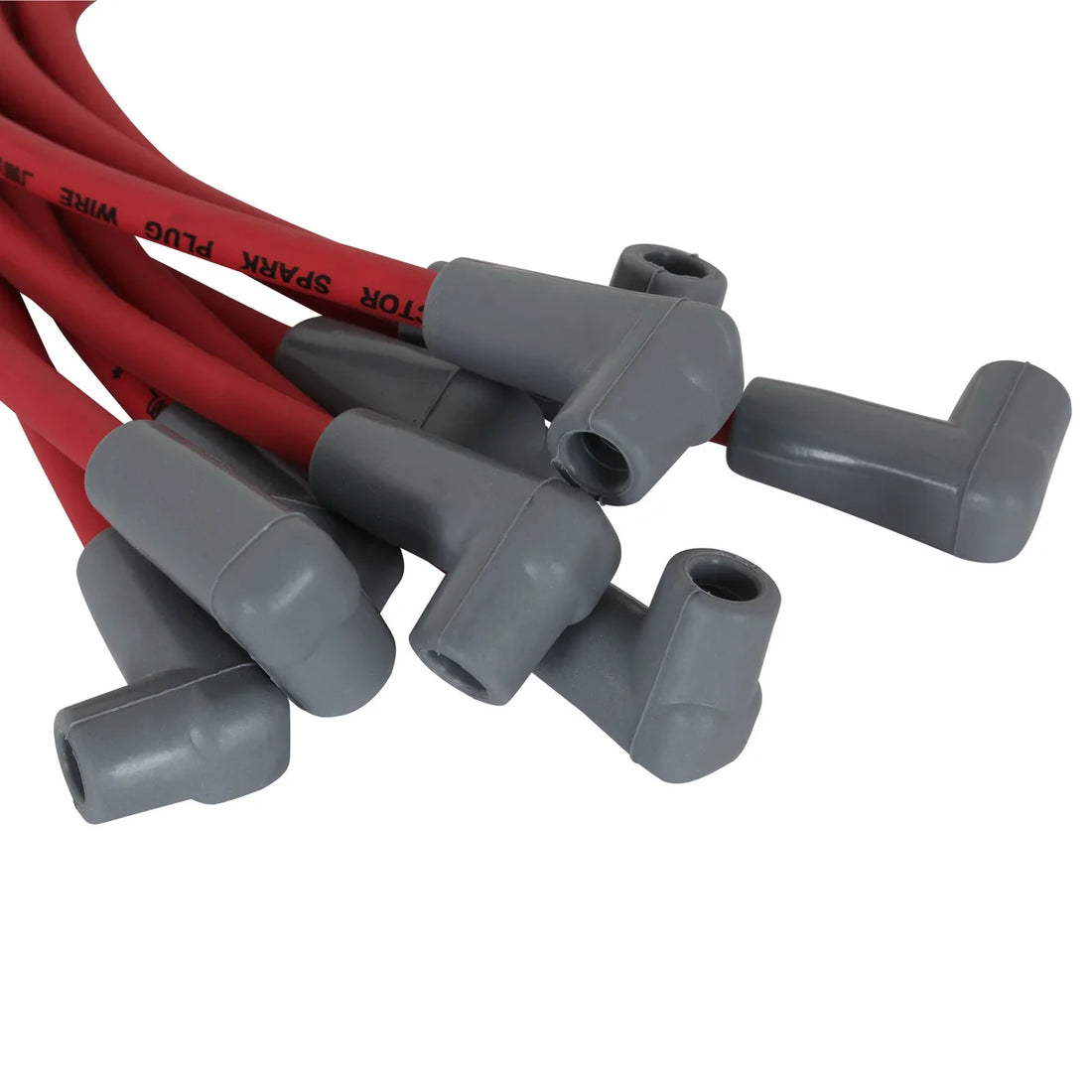 MSD Spark Plug Wire Set for use with PN 8541 Crab Cap fits 1963 1965-2000 Chevrolet / GMC - Back View