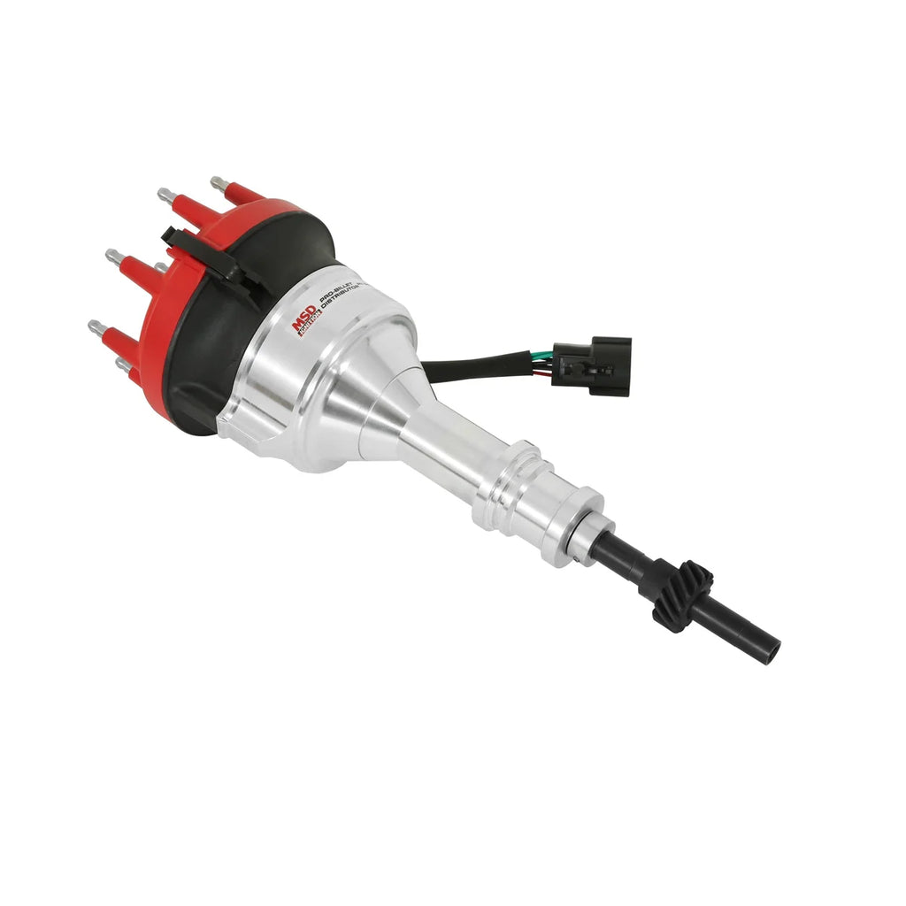 MSD Steel gear for factory roller cam, no module included - Side View