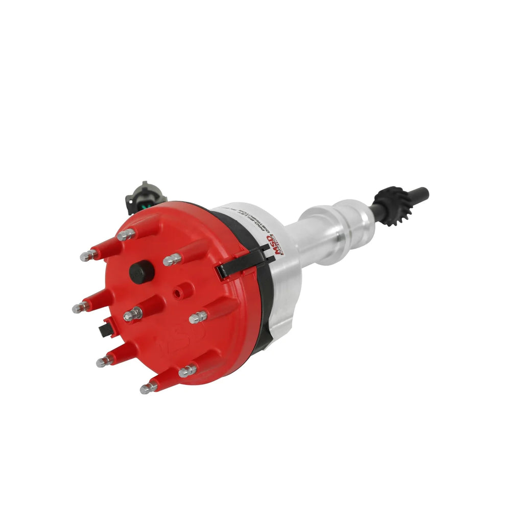 MSD Steel gear for factory roller cam, no module included - Installation View