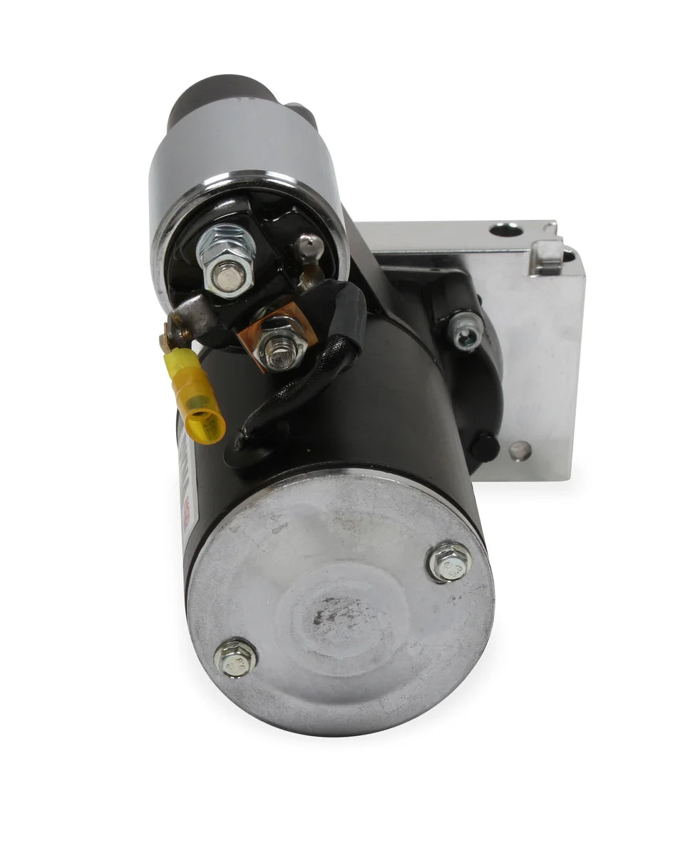 MSD Straight Mount Holes fits Chevrolet Small and BIG Block - Back View