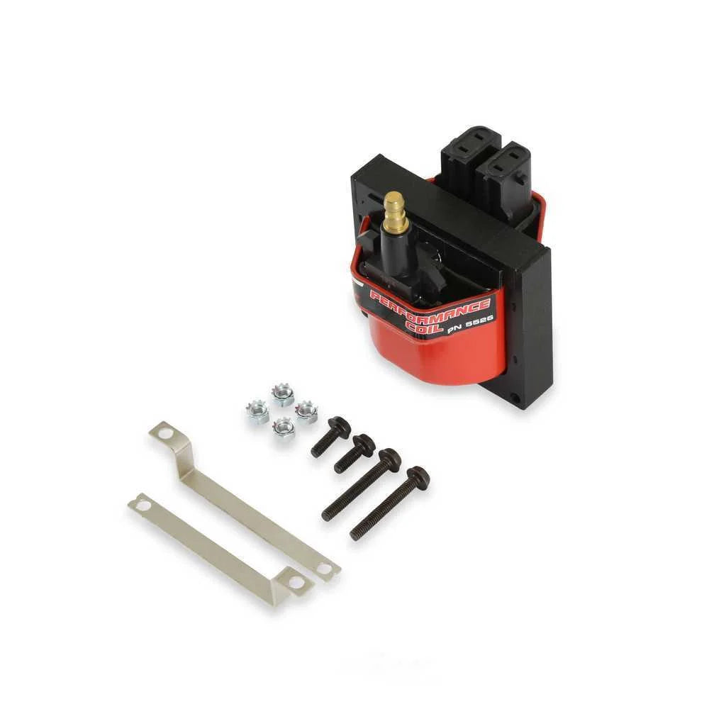 MSD Street Fire Ignition Coil Dual Connector, Red, distributors 5526 fits 1991-2000 Chevrolet C3500HD / 1990-1996 Chevrole...