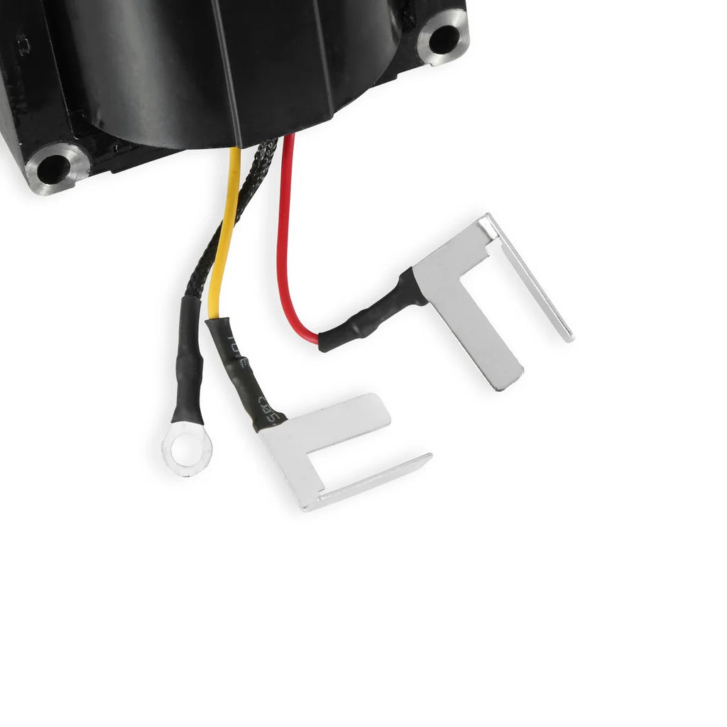 MSD Street Fire Ignition Coil GM HEI (internal), Black, Individual - Side View