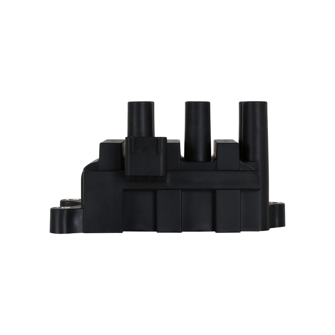 MSD Street Fire Ignition Coil Pack, 6-Tower DIS Style, Black fits 2001-2004 Ford - Side View