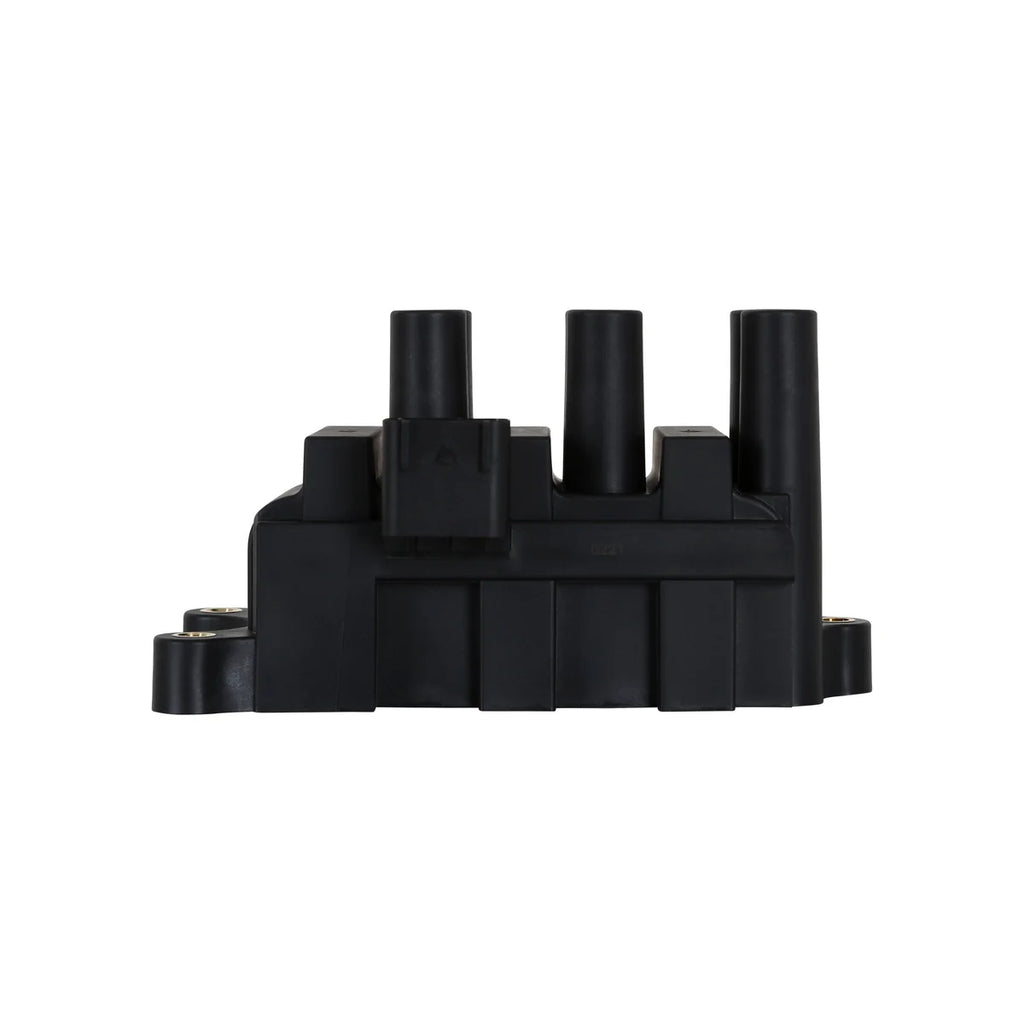 MSD Street Fire Ignition Coil Pack, 6-Tower DIS Style, Black fits 2001-2004 Ford - Side View